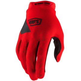 100% Ridecamp Youth Glove Red L