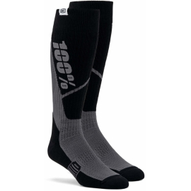 100% Torque Thick Comfort MX Sock Black L/XL