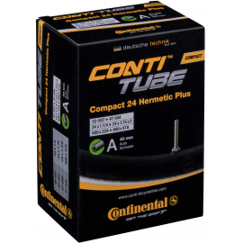 CONTINENTAL COMPACT TUBE WIDE HERMETIC PLUS  SCHRADER 40MM VALVE  20X
