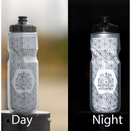 Frostbright Reflective Water Bottle Double-walled for insulation