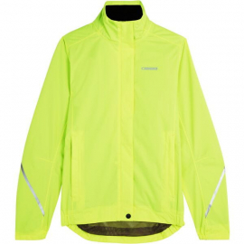 Protec women's 2-layer waterproof jacket - hi-viz yellow - size 8