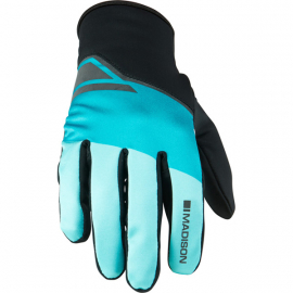 Sprint men's softshell gloves  blue curaco blocks small