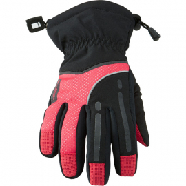 Stellar women's waterproof gloves  black / diva pink X-small