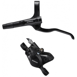 BR-MT200 / BL-MT200 bled brake lever/post mount calliper, black, front right
