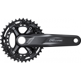 FC-M5100 Deore chainset, 11-speed, 51.8 mm Boost chainline, 36/26T, 170 mm