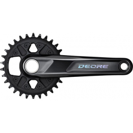 FC-M6100 Deore chainset  12-speed  52 mm chainline  32T  175 mm